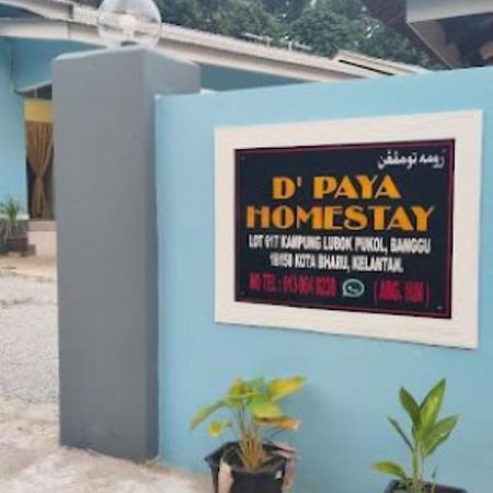 D'Paya Homestay Bachok Eksteriør billede
